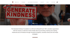 Desktop Screenshot of generatekindness.org